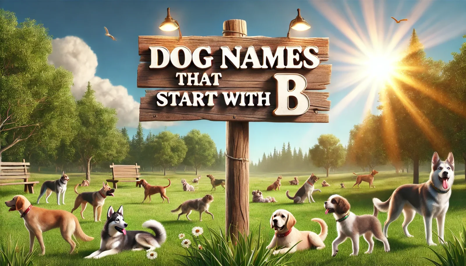 Dog Names That Start With B