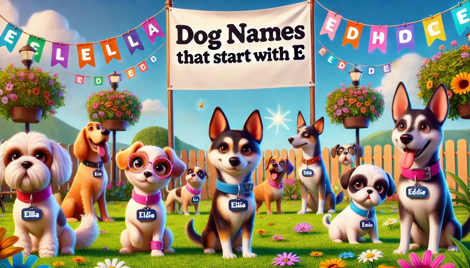 Dog Names That Start With E