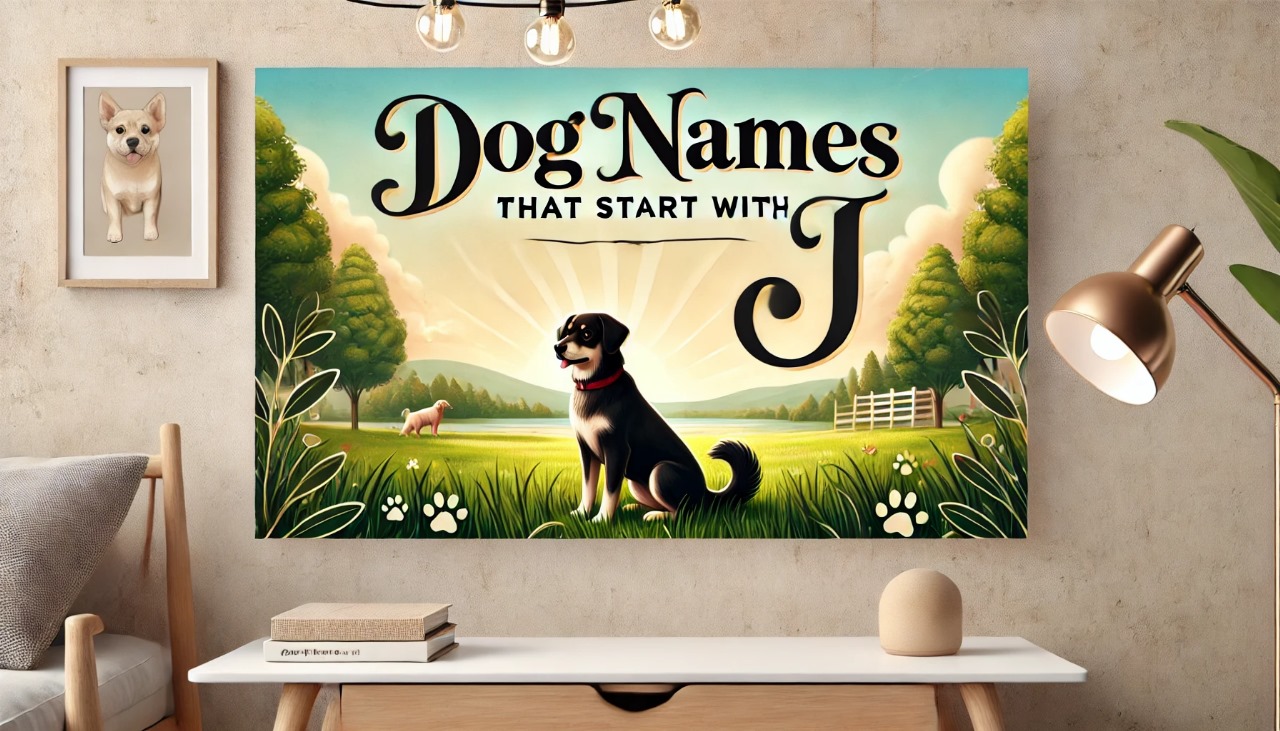 Dog Names That Start With J