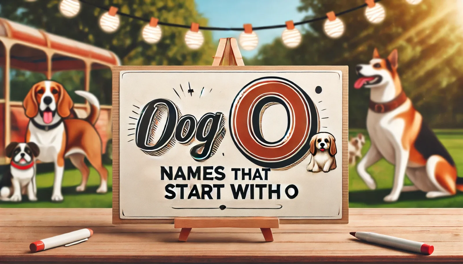 Dog Names That Start With O