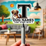 Dog Names That Start With T