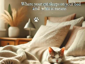 Where Your Cat Sleeps on Your Bed and What It Means