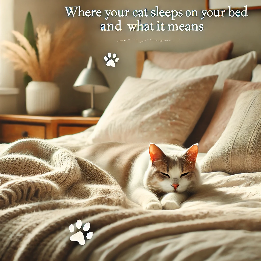 Where Your Cat Sleeps on Your Bed and What It Means